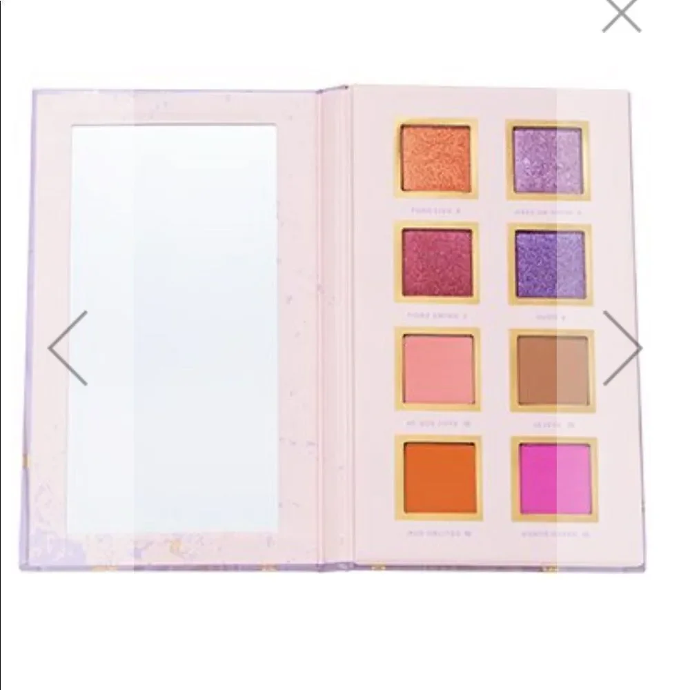 Alamar Spanglish Pressed Pigment Eyeshadow Palette 8 Colors New in Box